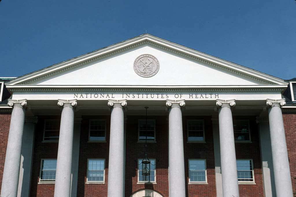Photo of a building at NIH